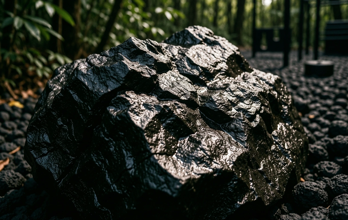 Texture of basalt